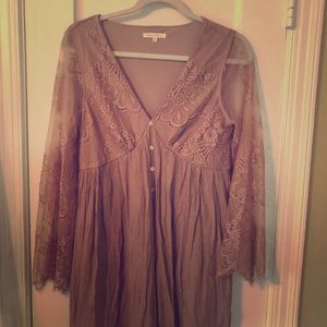 Vici Collection Lace Boho Shift Dress